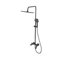 Душевая система, тропический душ, латунь VALFEX Vega Black (4)