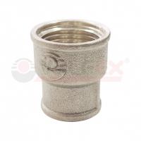 Муфта переходная никелированная VALFEX ВР 1 1/2"- ВР 1 1/4" (35/5)